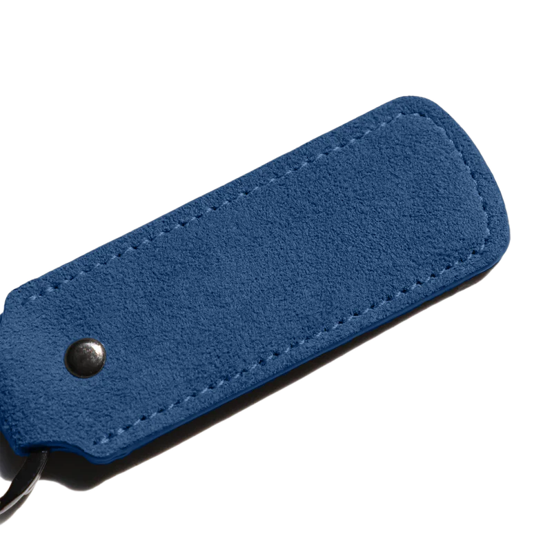 Alcantara Keychain - Ocean Blue