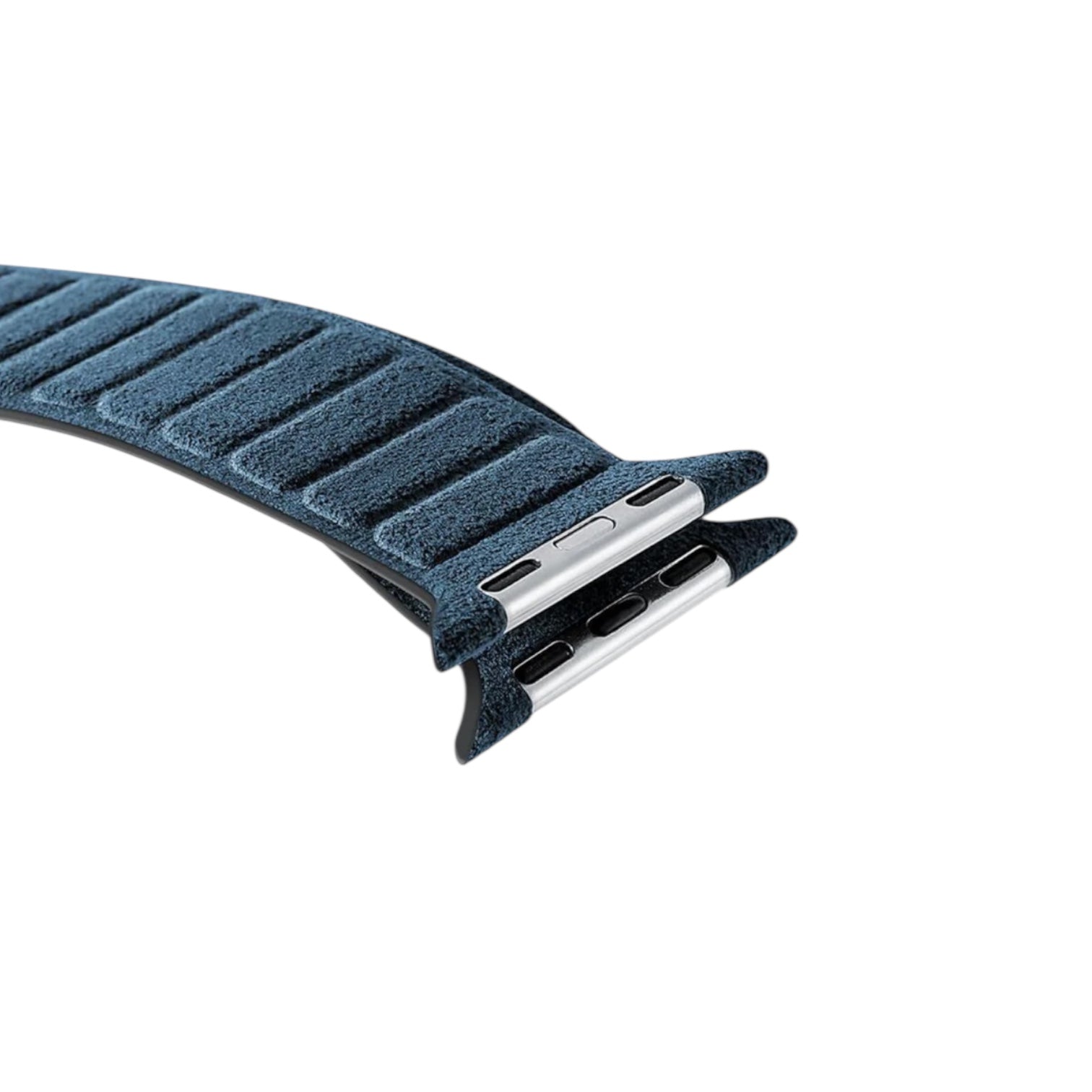 Alcantara Apple Watch Band – Ocean Blue