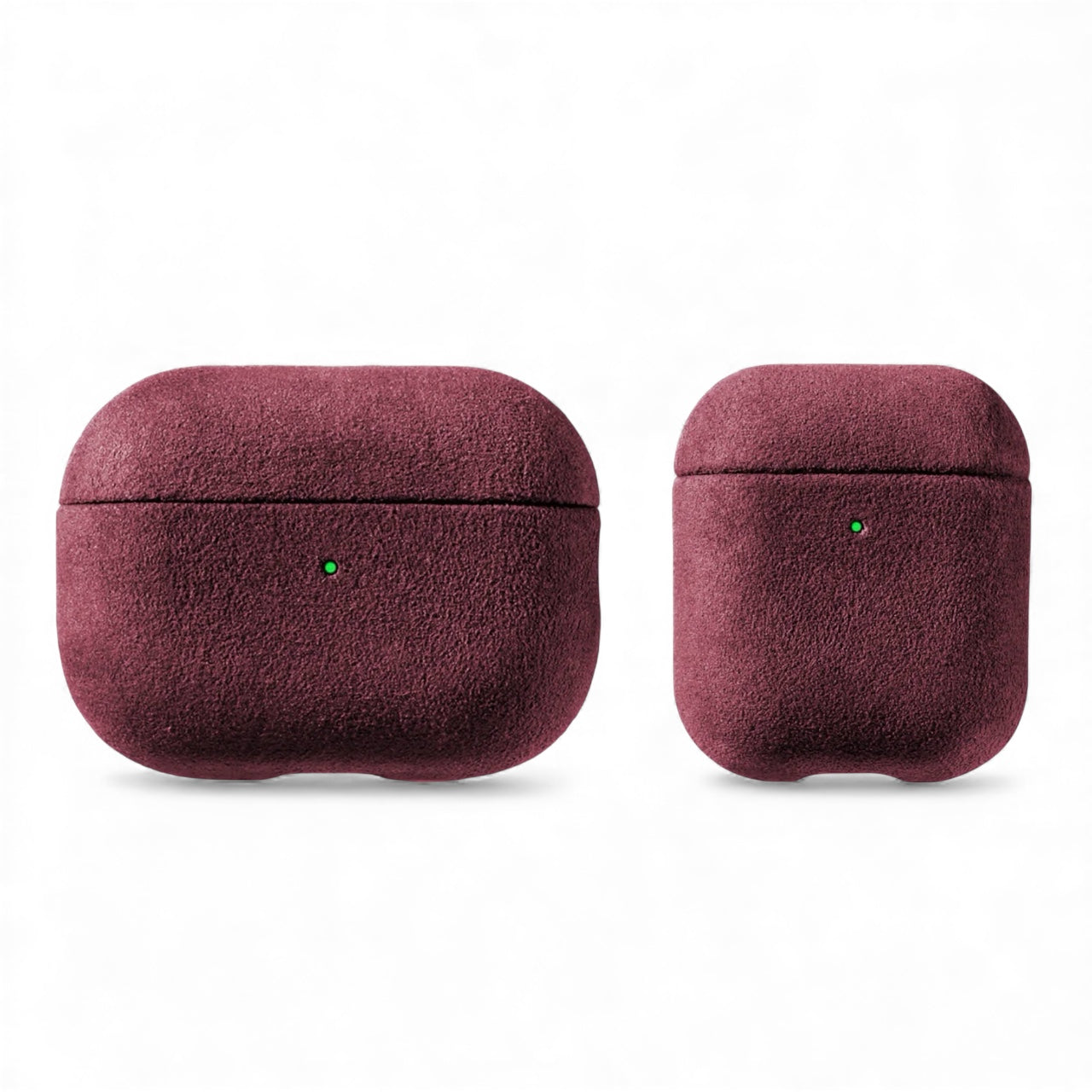 AirPods Alcantara Case – Wine Red