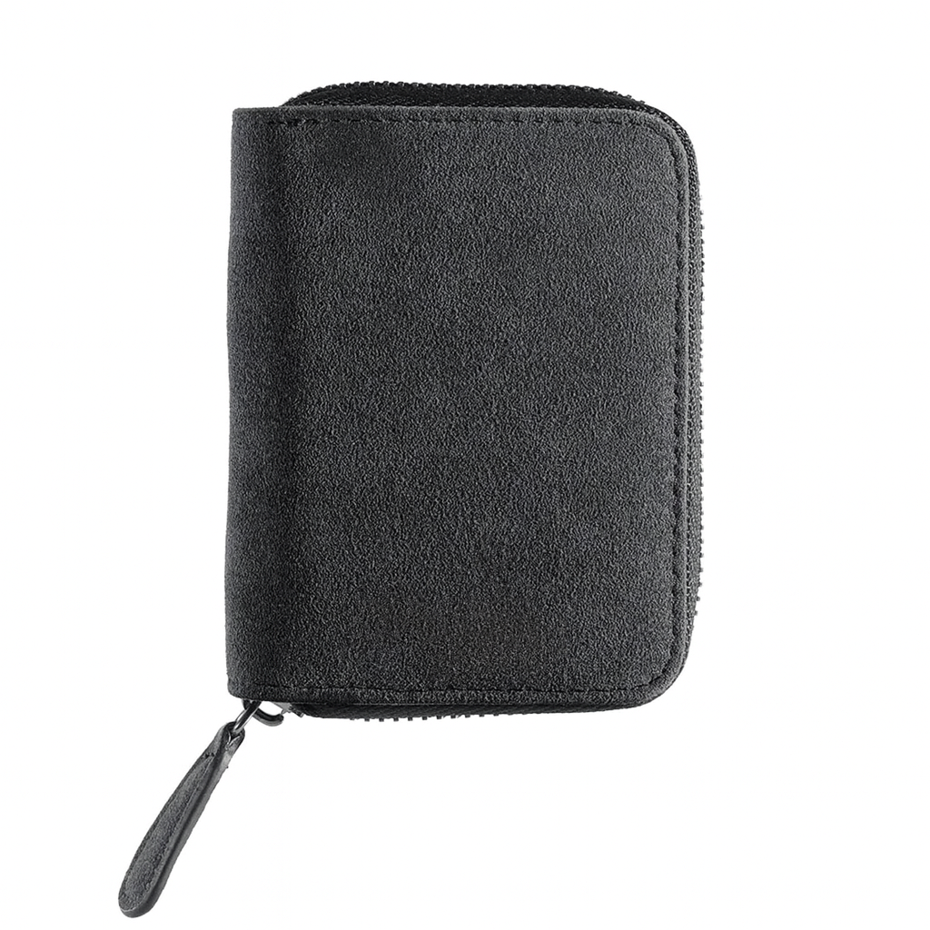 Alcantara Card Wallet – Space Grey