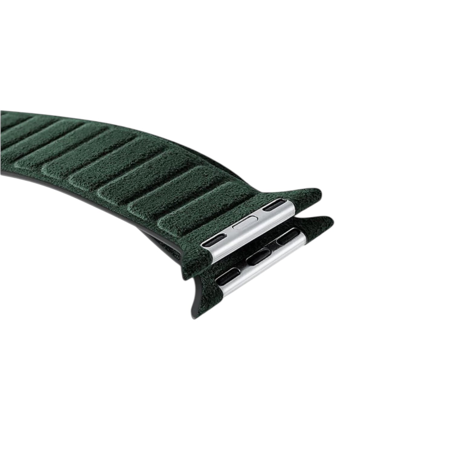 Alcantara Apple Watch Band – Midnight Green