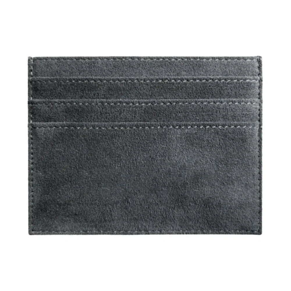 Alcantara Card Wallet – Space Grey